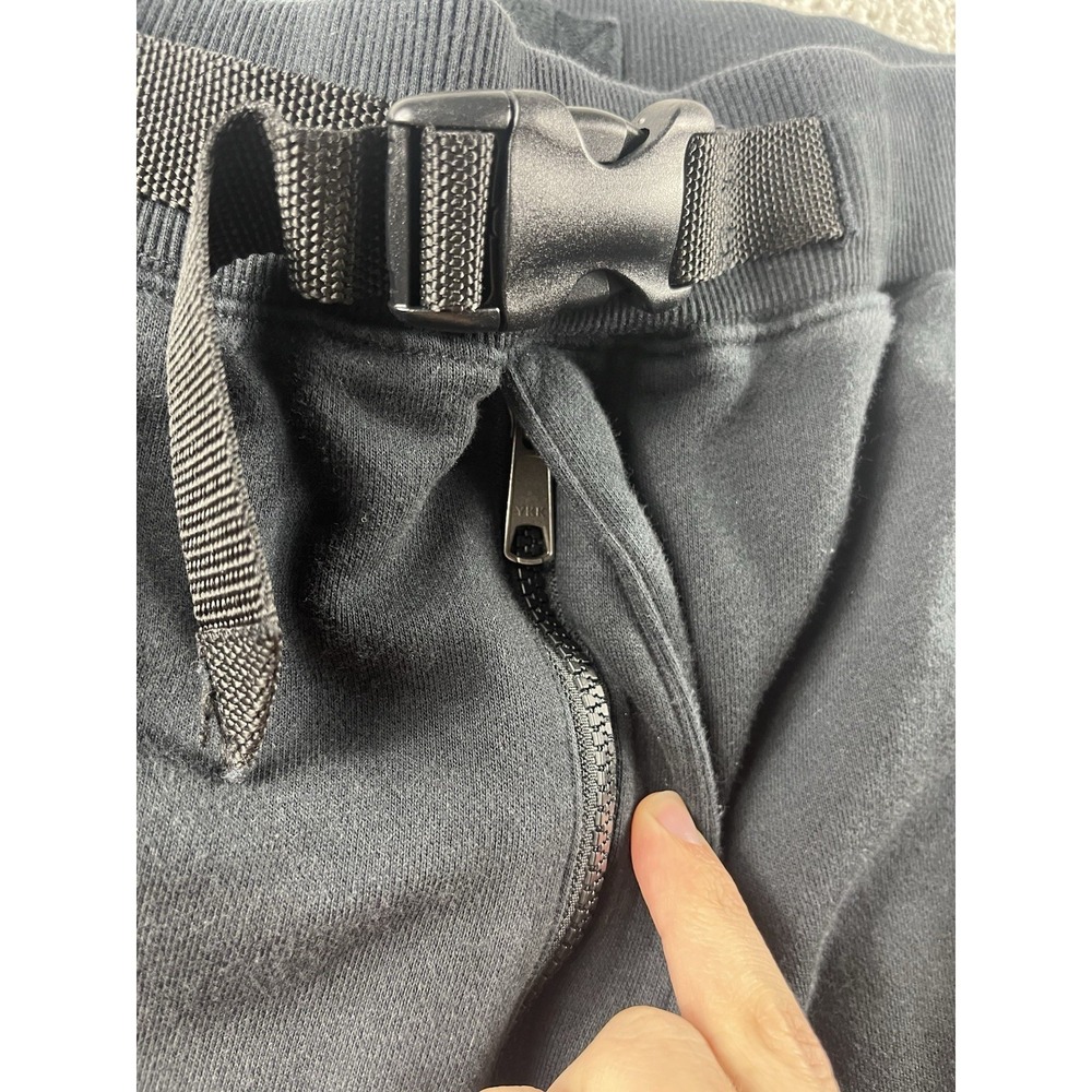 Duluth Trading Co Mens Souped-Up Sweats Storm Cargo Sweatpants Belted 3XL x 28"* - Picture 4 of 12